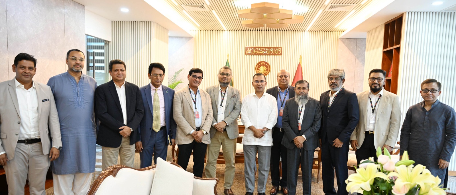 BGMEA BKMEA delegations meets Tarique