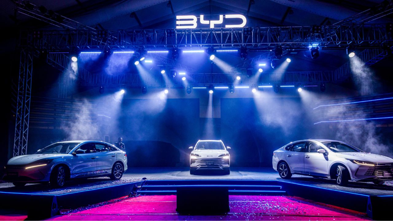 BYD launches three new models starting from Tk38.9 lakh BYD