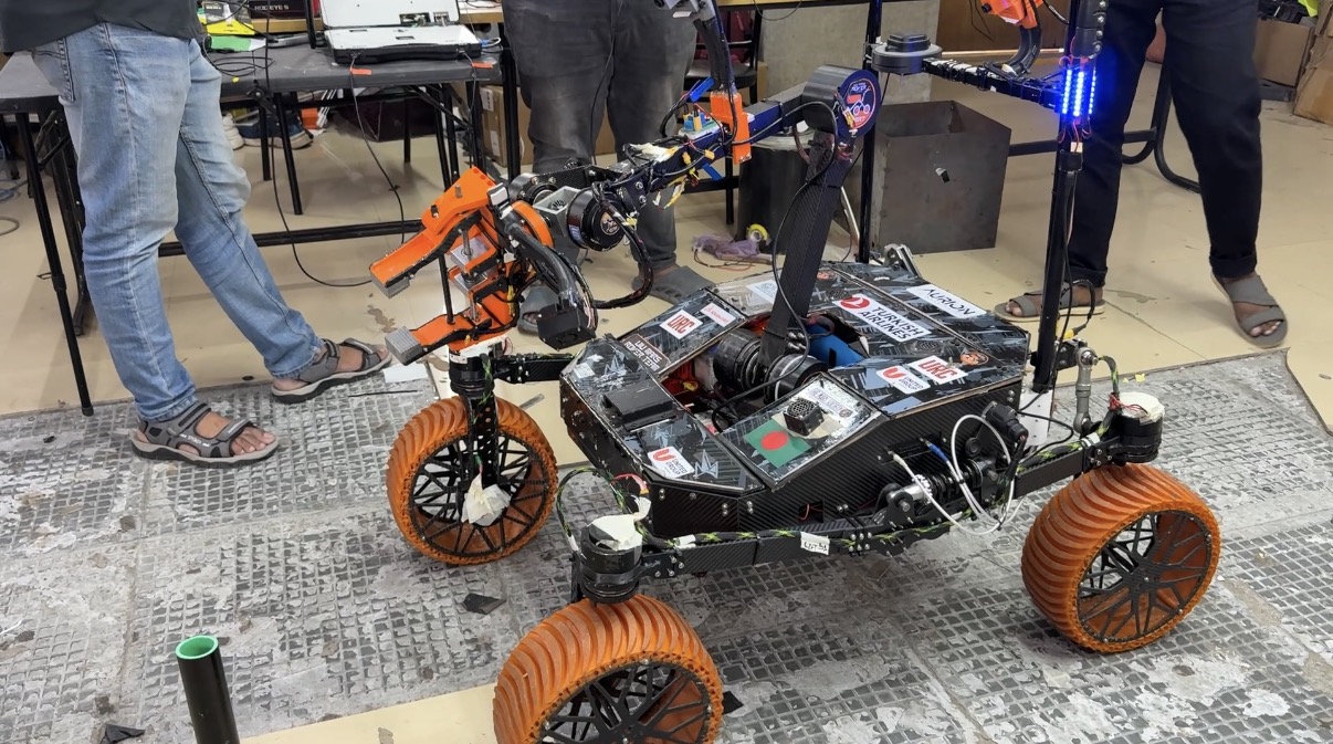 Bangladeshi robot on Mars
