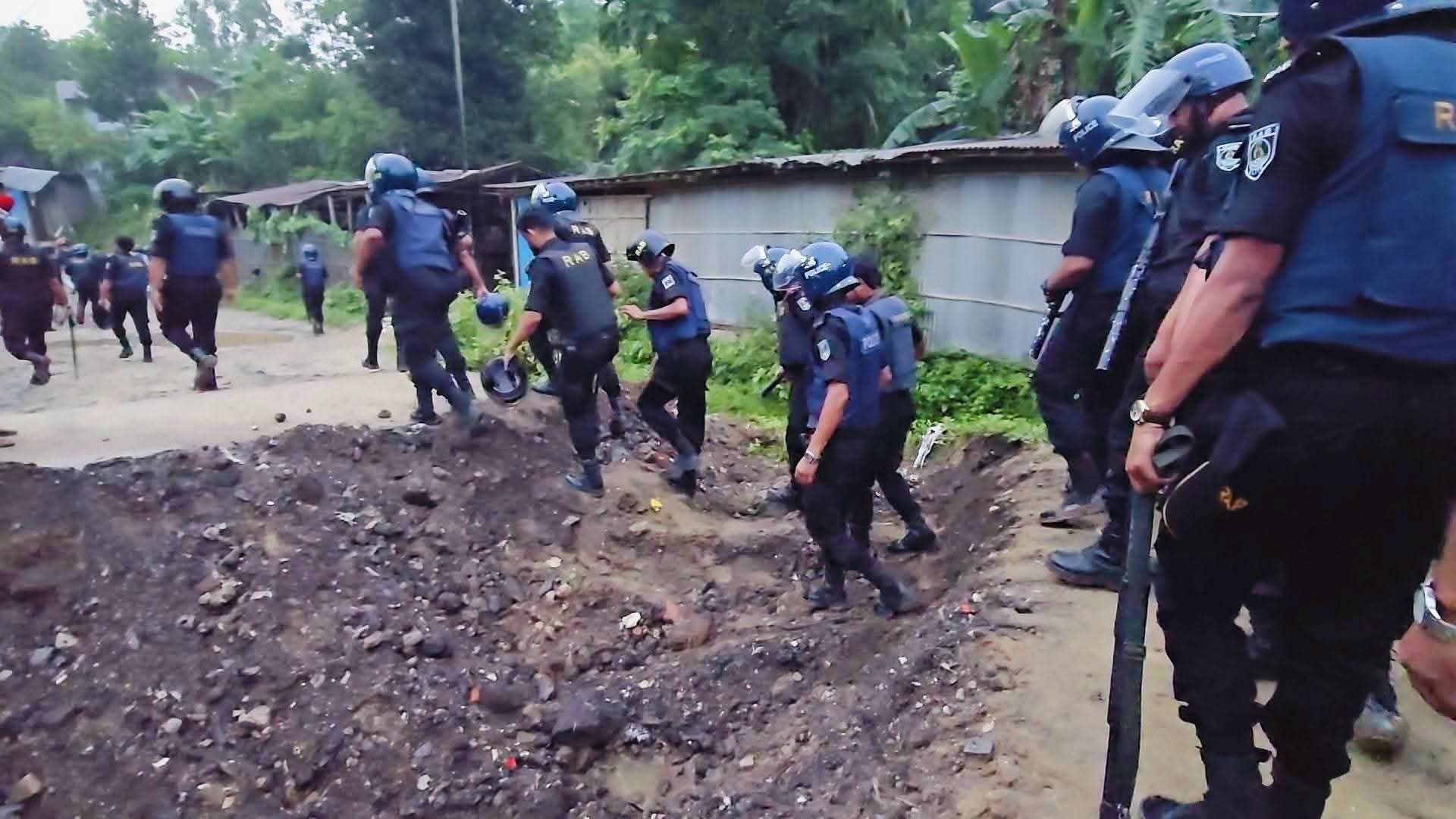Jungle Salimpur raid