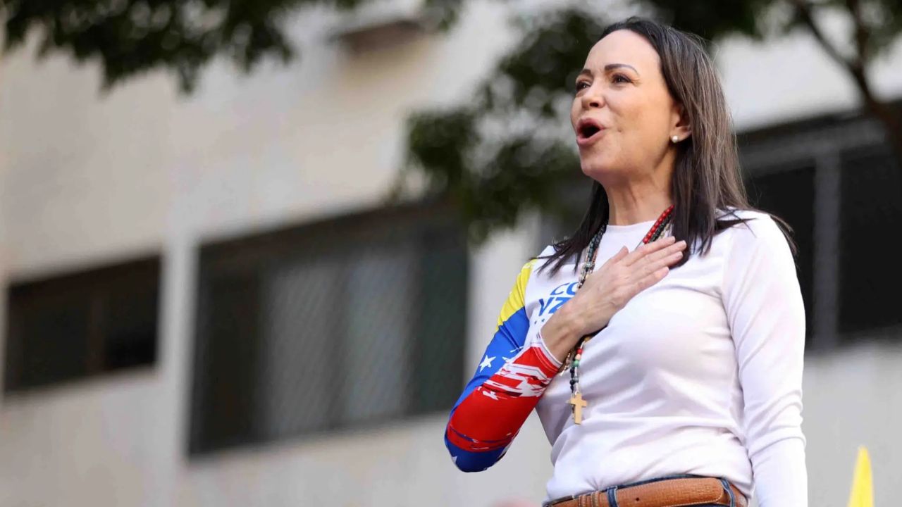 Venezuela’s Machado vows comeback, eyes return by 2026