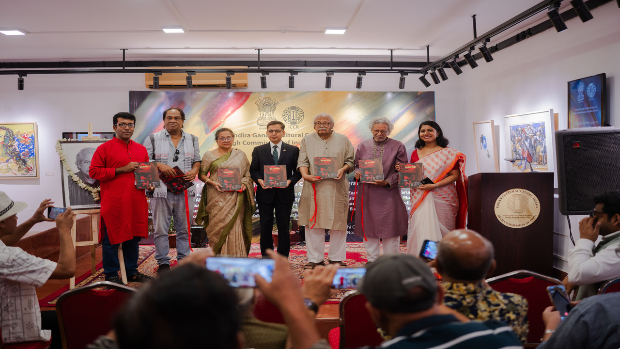 Sampriti_ An artistic celebration of cultural harmony at IGCC - catalogue launch