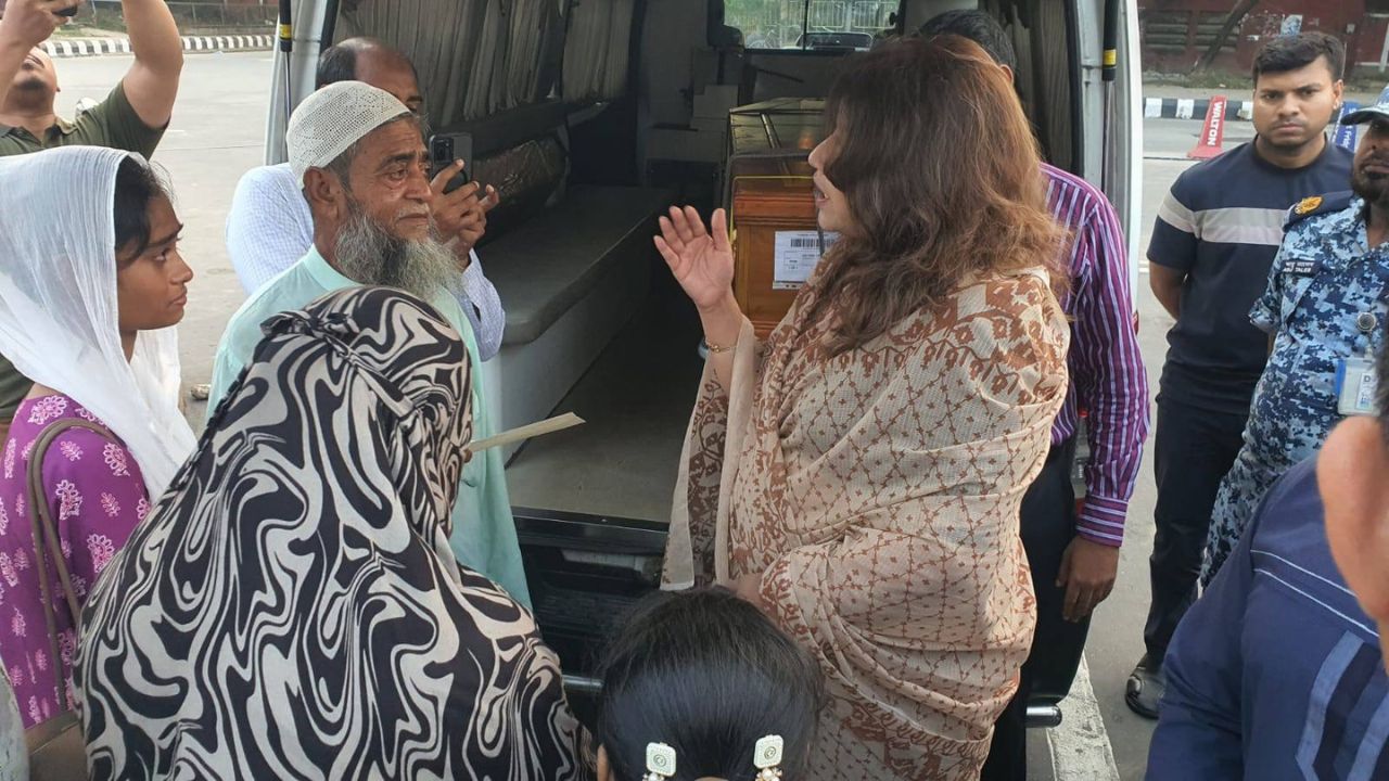 Body of migrant killed in Iraq strike received by Shama Obaed