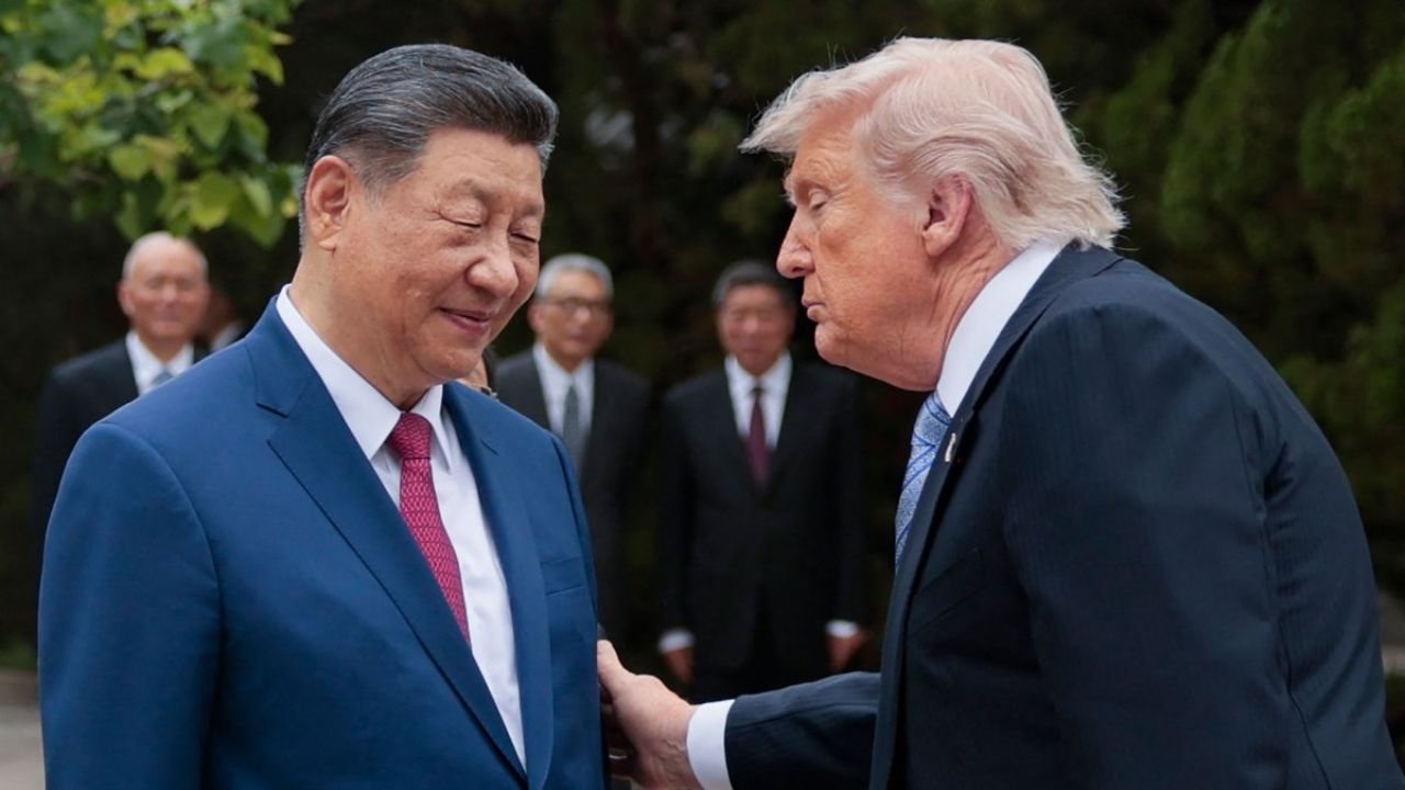 China agrees to buy $17b in US goods annually Xi Jinping and Donald trump meeting China to buy US products