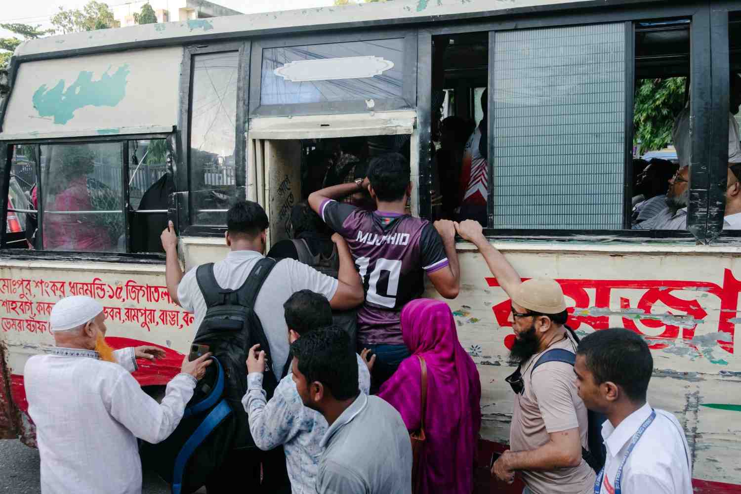 Dhaka buses