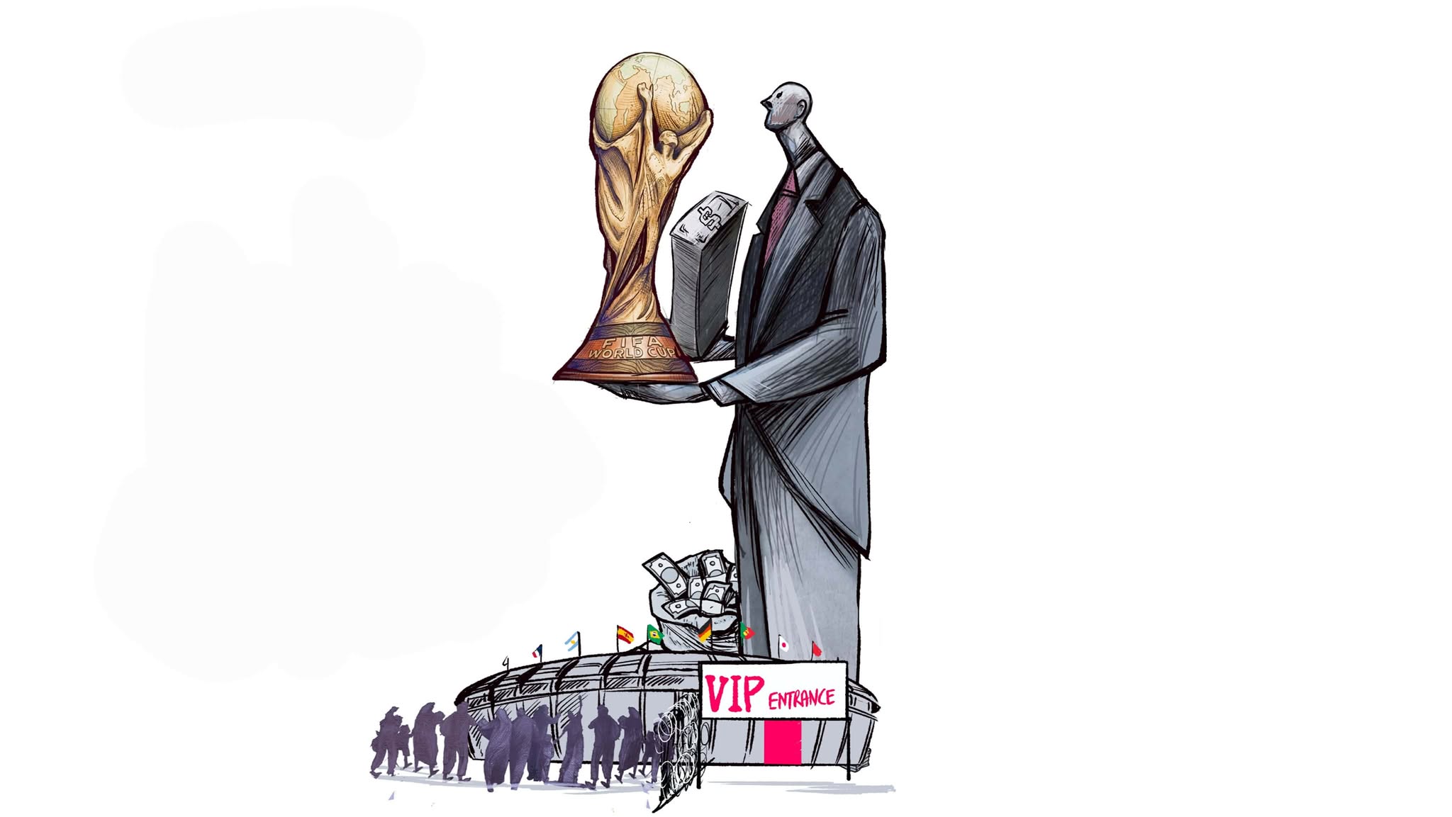 The most inclusive World Cup ever (Terms and Conditions apply) world cup fans