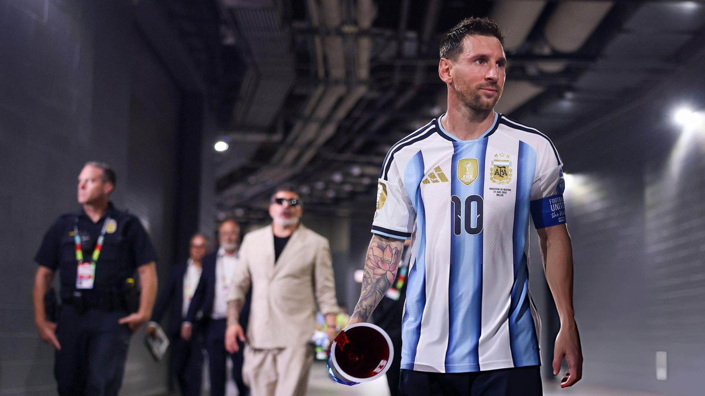 ‘I’m very tired’: Messi sums up historic night with trademark understatement MESSI world Cup austria