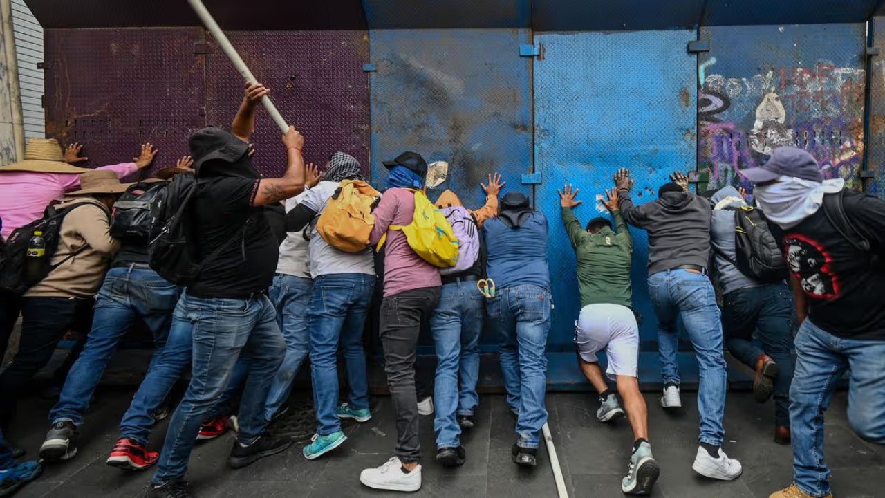 Mexico City protests