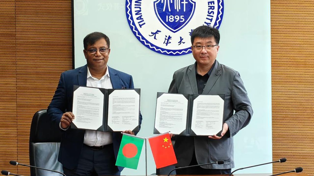 UGC, Tianjin University sign MoU for 100 Bangladeshi students