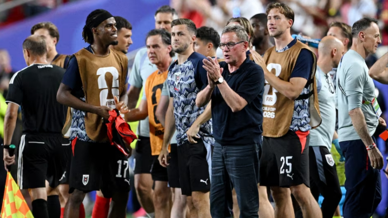 Rangnick dismisses collusion talk after Austria and Algeria play out six-goal thriller austria algeria