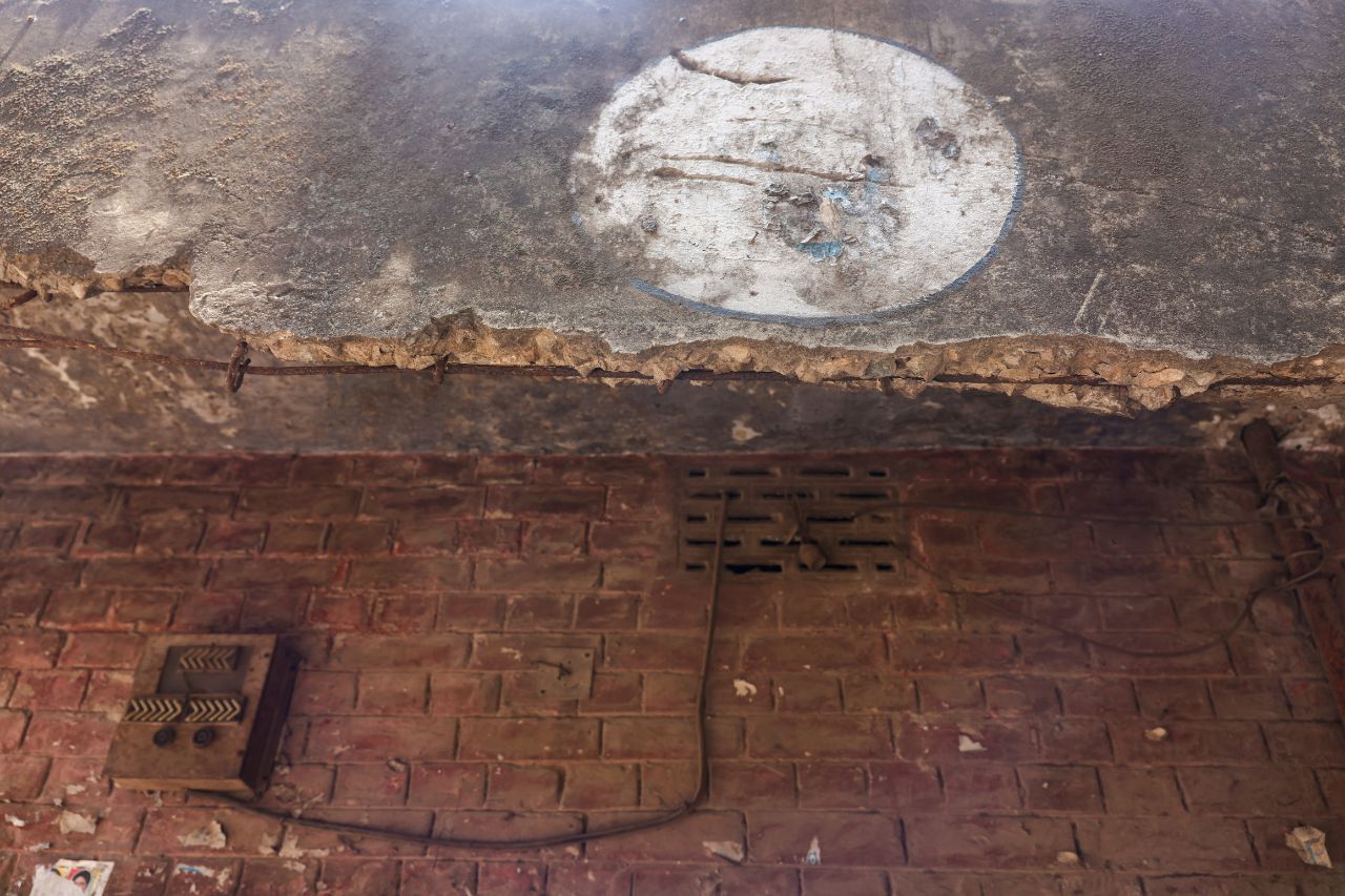 crumbling roof