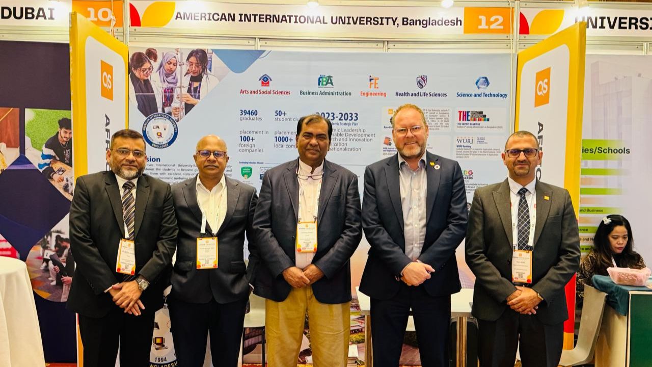 AIUB takes Bangladesh higher education to global forum AIUB