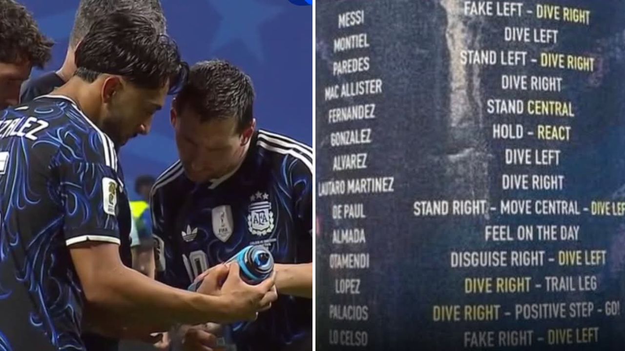 Pickford’s bottle becomes Argentina’s post match attraction