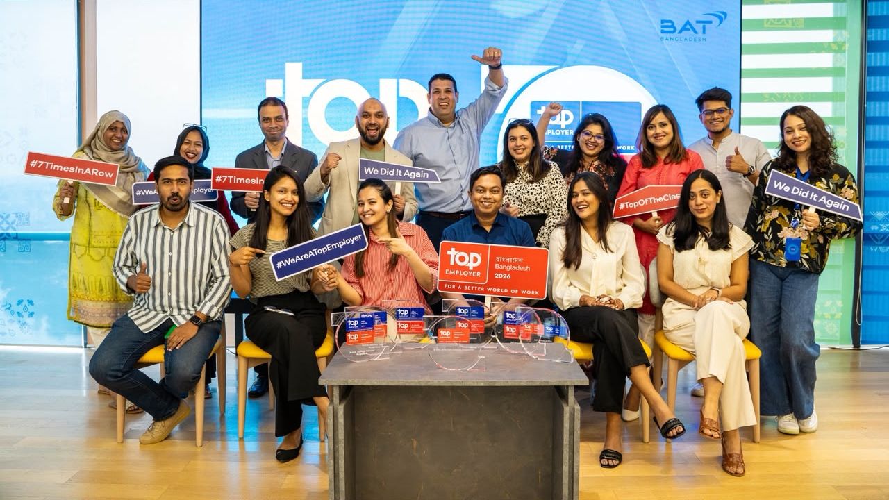 BAT Bangladesh named Top Employer for seventh time BAT