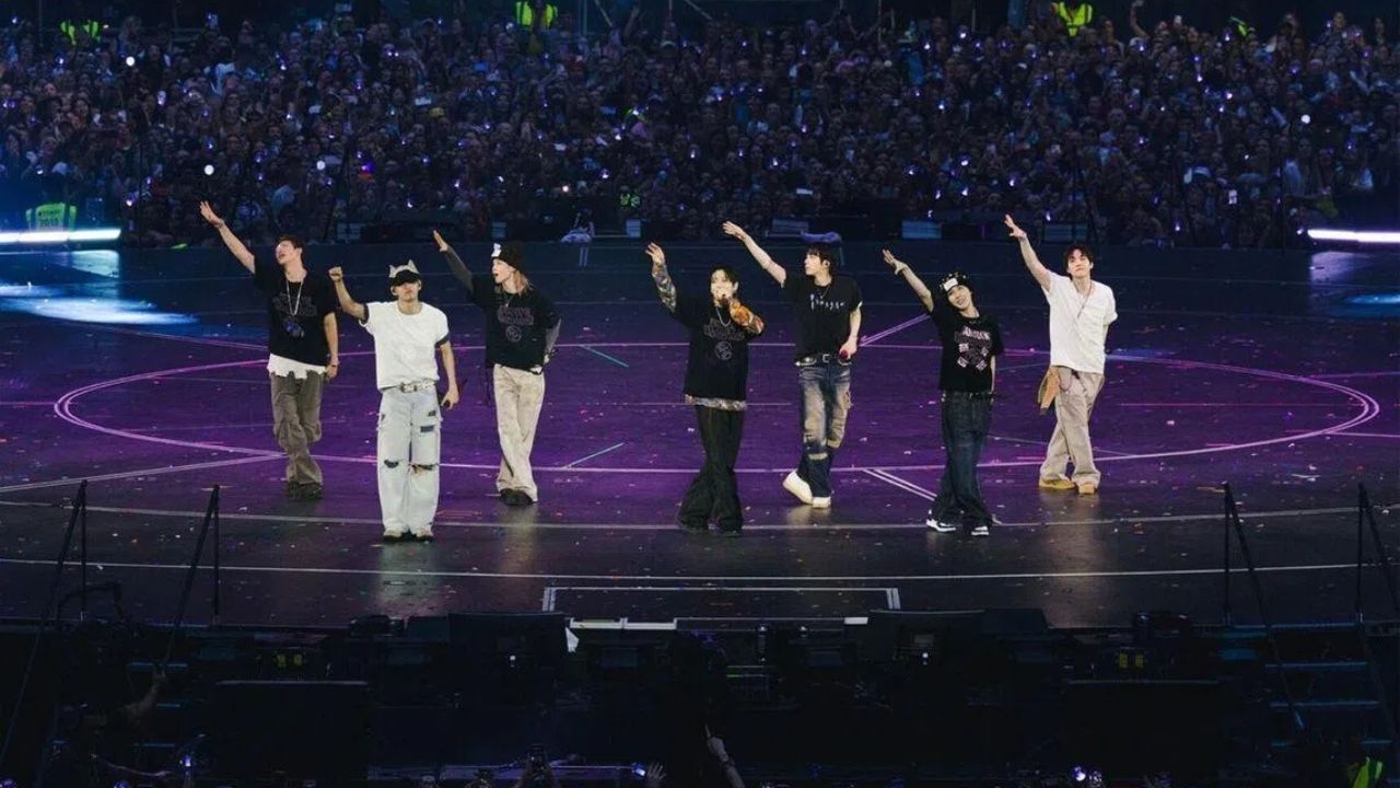 BTS London concert record
