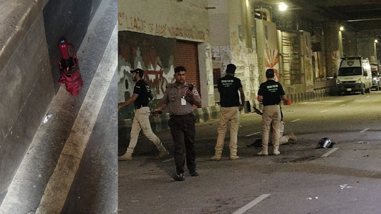 Pedestrian hurt during bomb disposal near Motijheel metro station Pedestrian hurt during bomb disposal