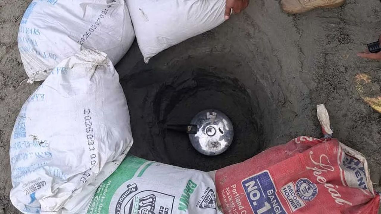 Bomb concealed