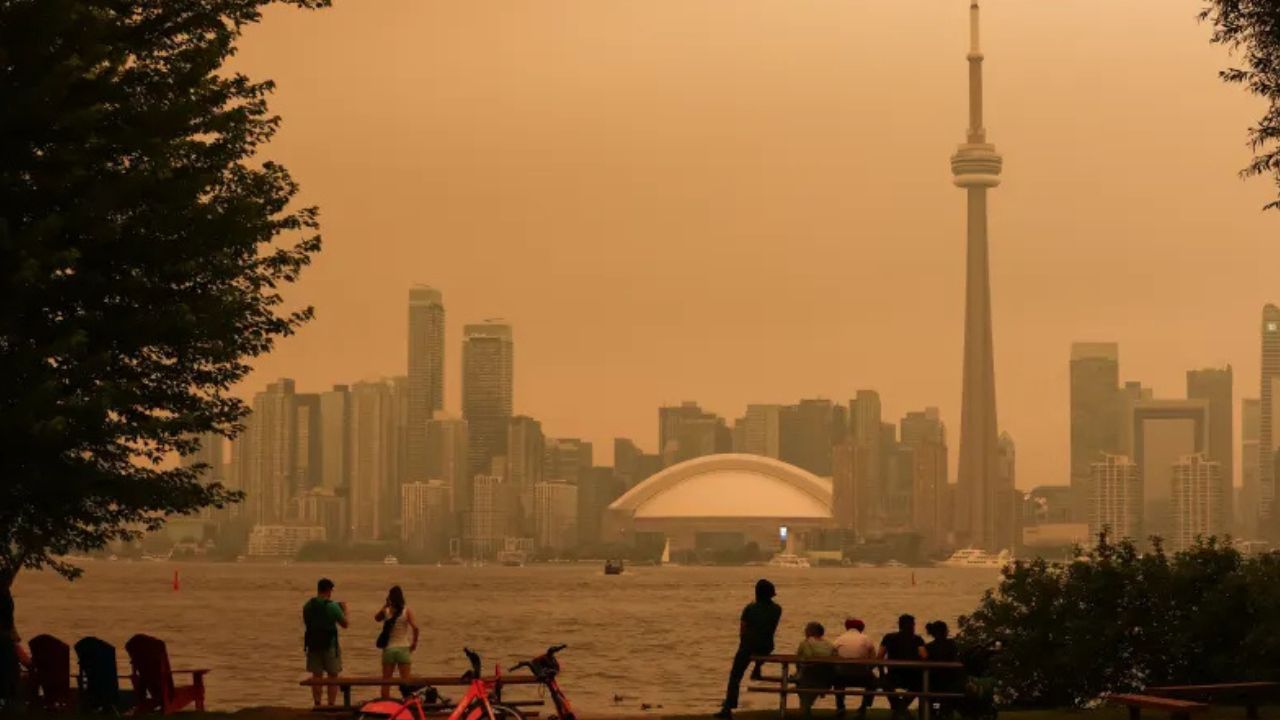 Trump threatens Canada tariffs over wildfire smoke Canada wildfires
