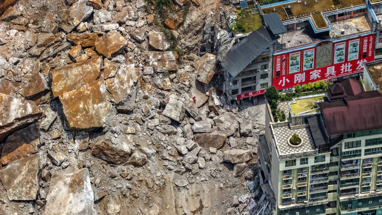 landslide China