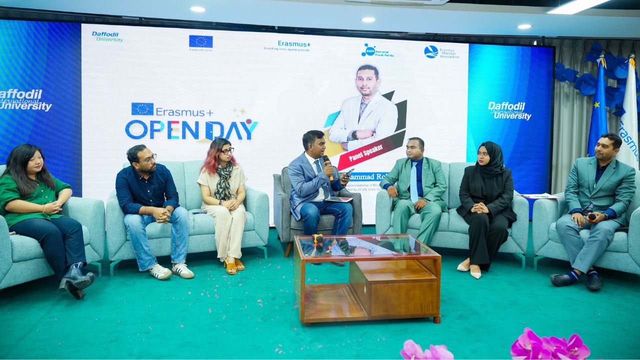 DIU hosts Bangladesh’s first Erasmus & Open Day DIU