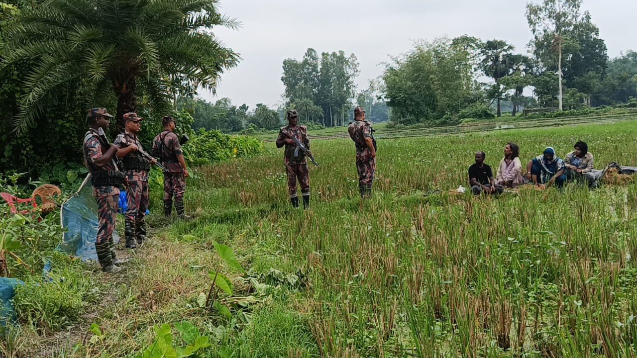 BSF push-in attempts foiled along Panchagarh, Dinajpur borders BSF push-in attempts foiled