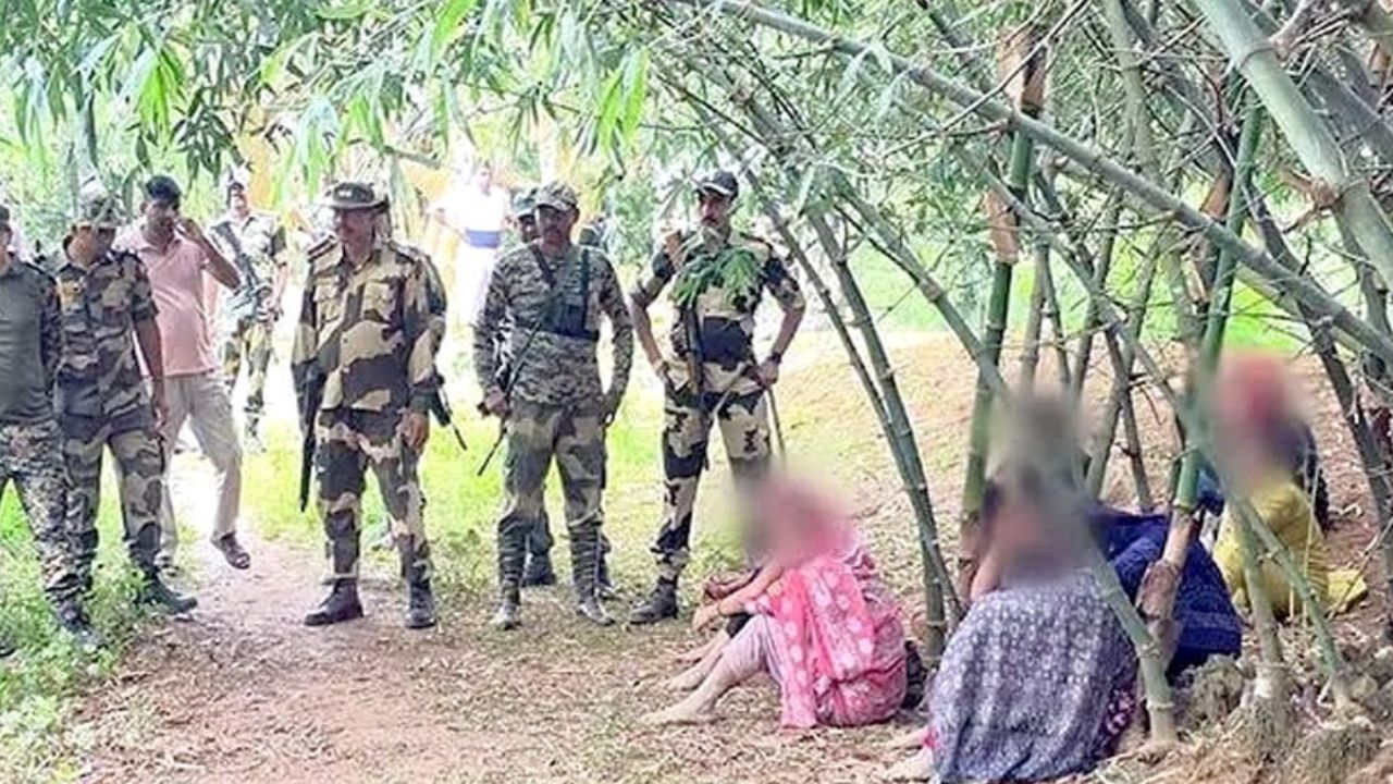 BGB foils push‑in of 9 women at Dinajpur border Dinajpur push in attempt