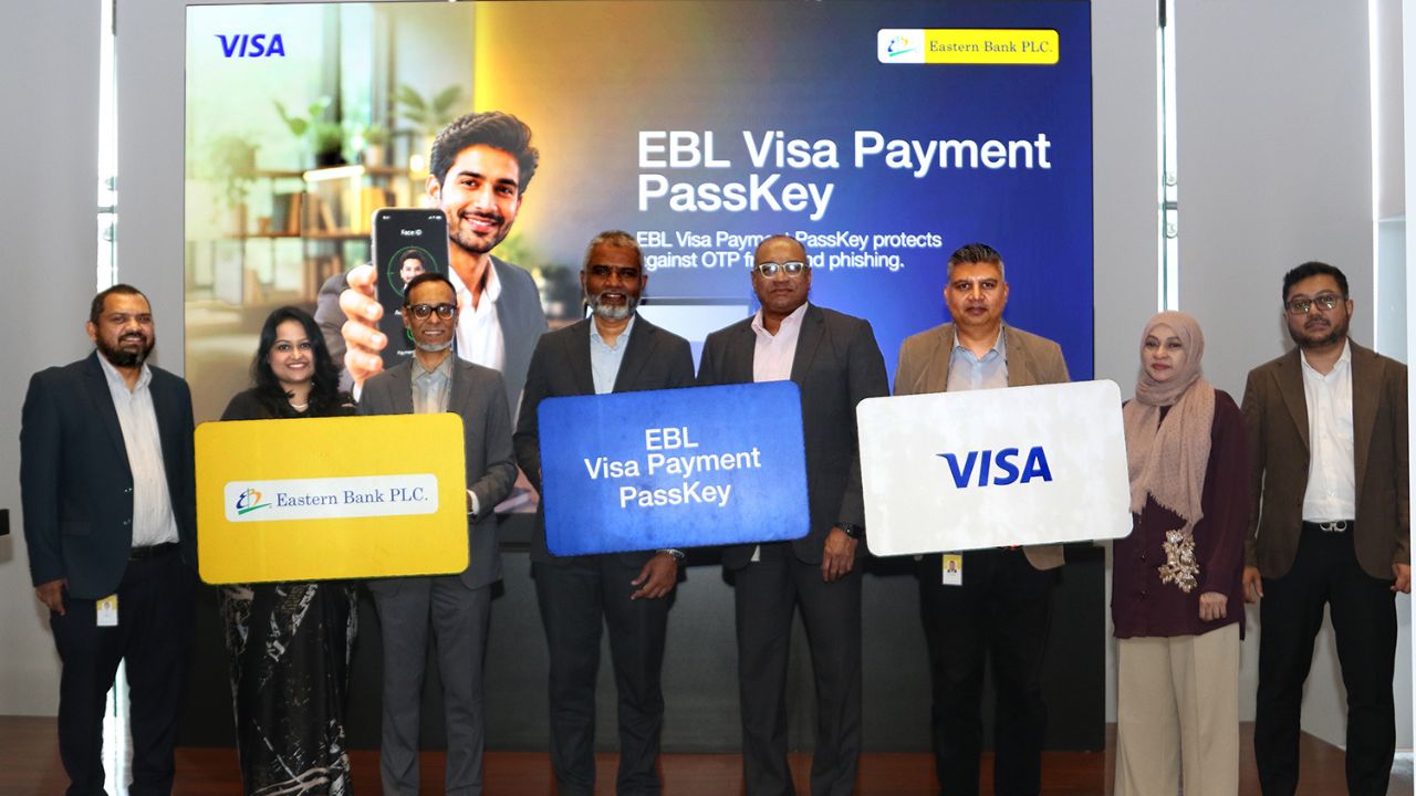 EBL launches Visa passkey to replace OTP verification EBL