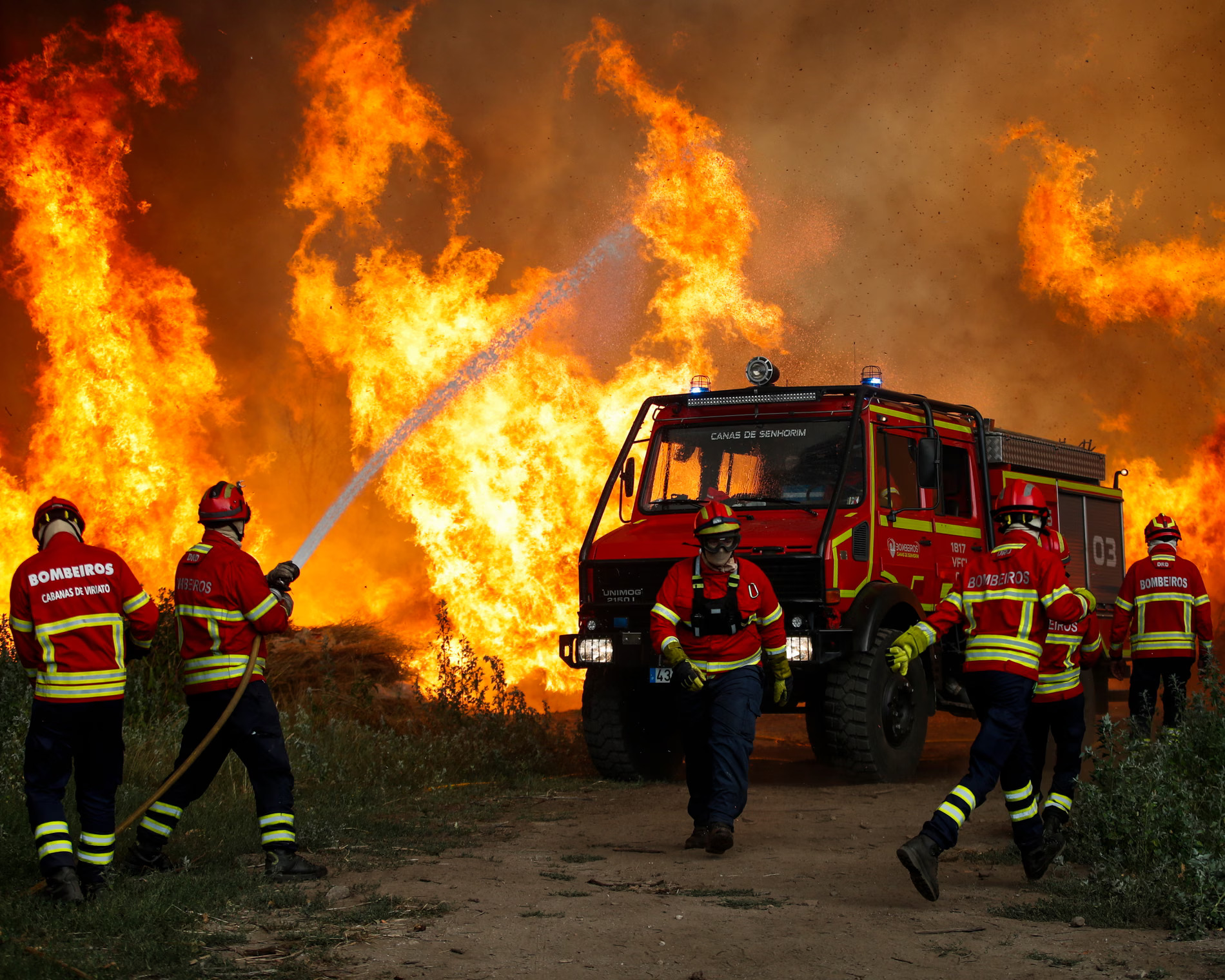 Europe wildfires