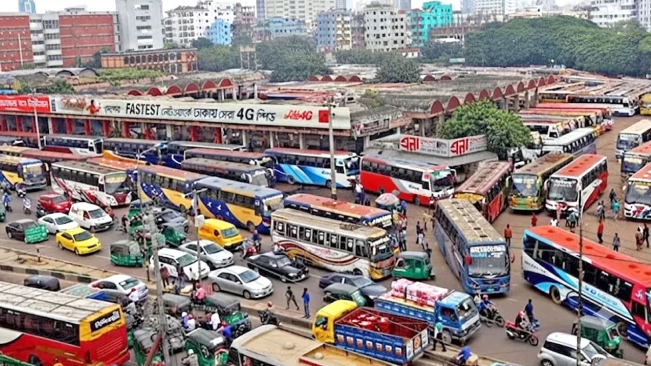 Bus relocation fails to ease Fulbaria traffic Fulbaria traffic