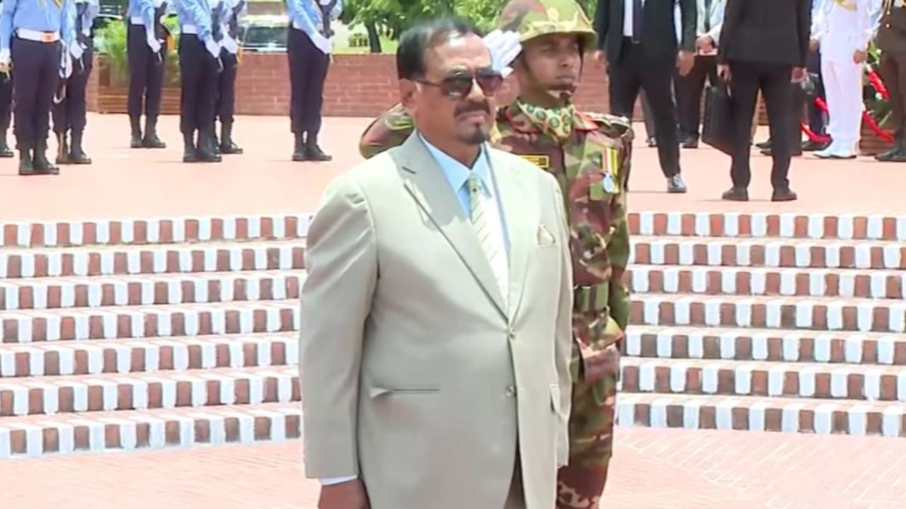 Acting president pays homage at National Martyrs’ Memorial Hafiz Uddin Ahmad