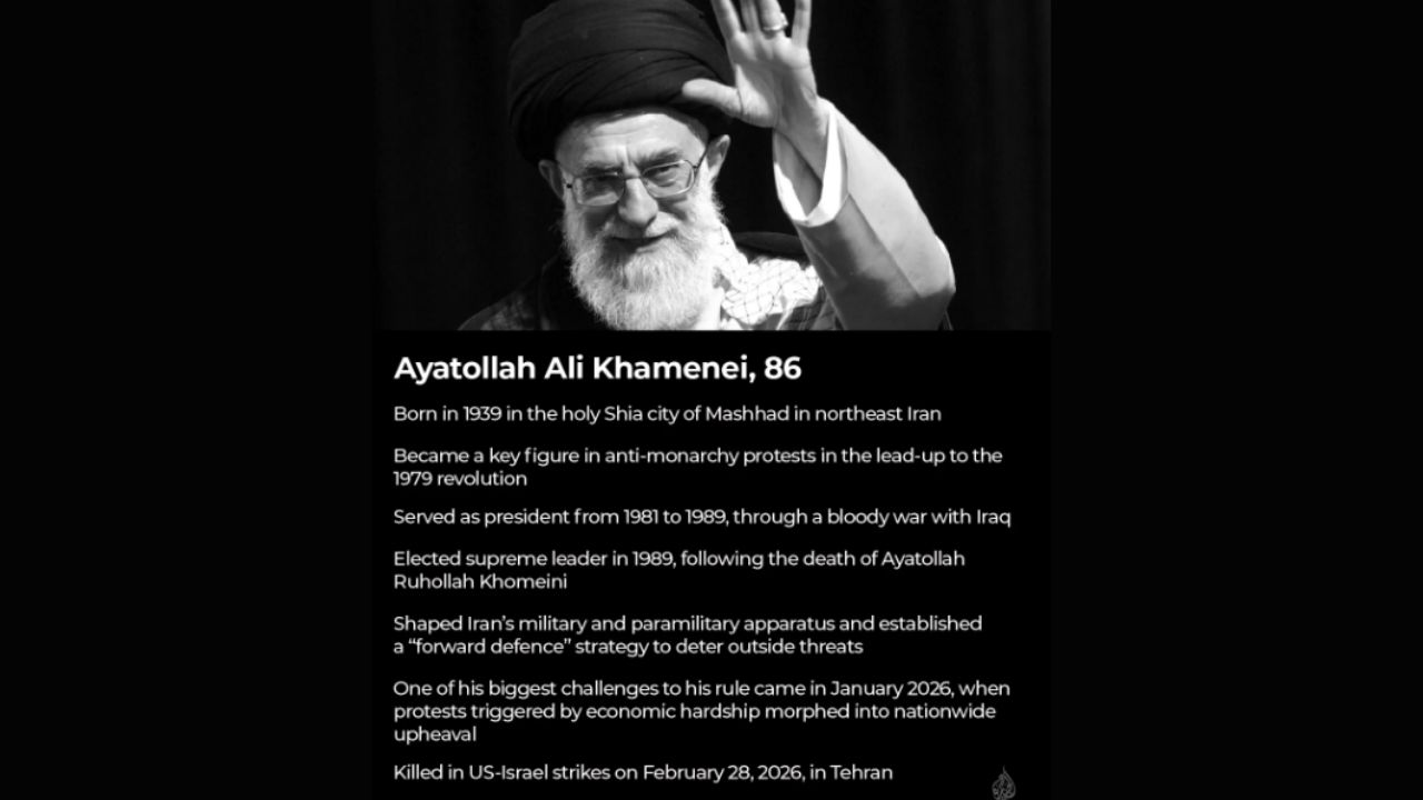 Mapping Ali Khamenei funeral: