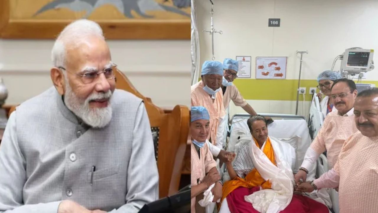 Modi calls on Wangchuk to regain health, vows strict action Modi Wangchuk