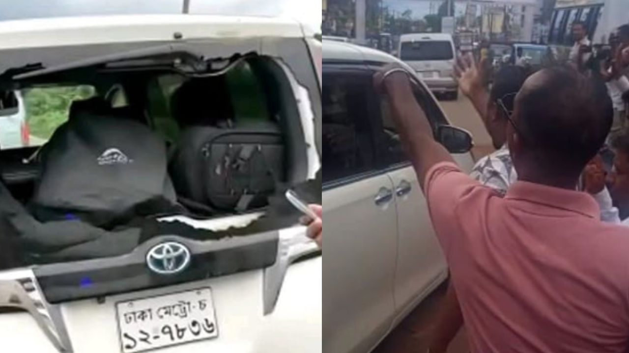 NCP convoy comes under attack in Sylhet NCP