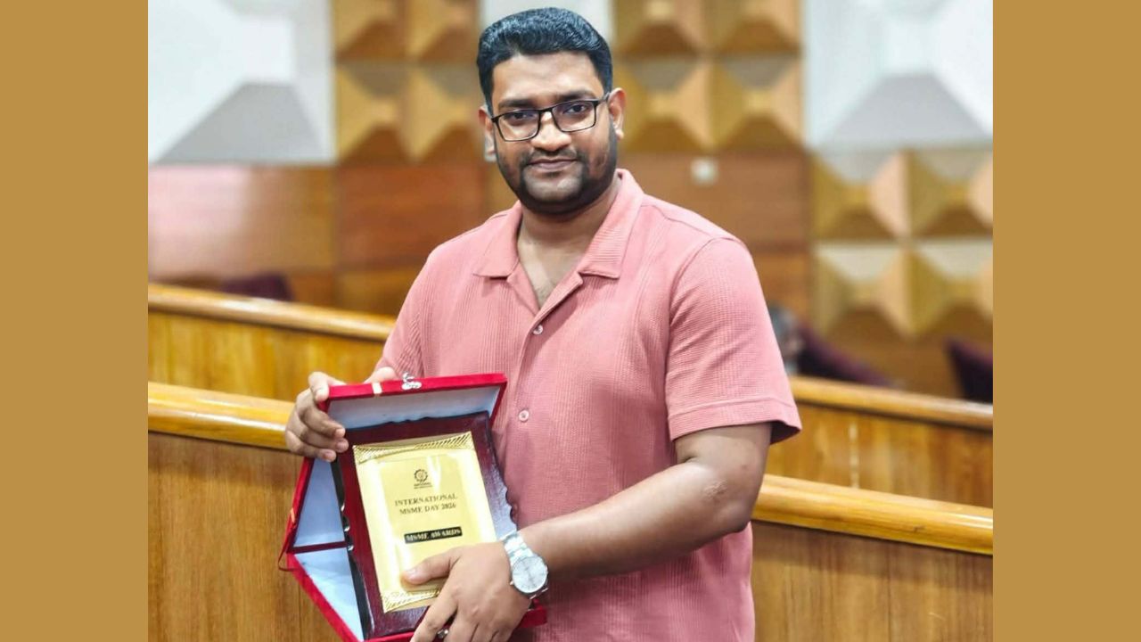 Mir Hasib Mahmud honoured with National MSME Award National MSME Award