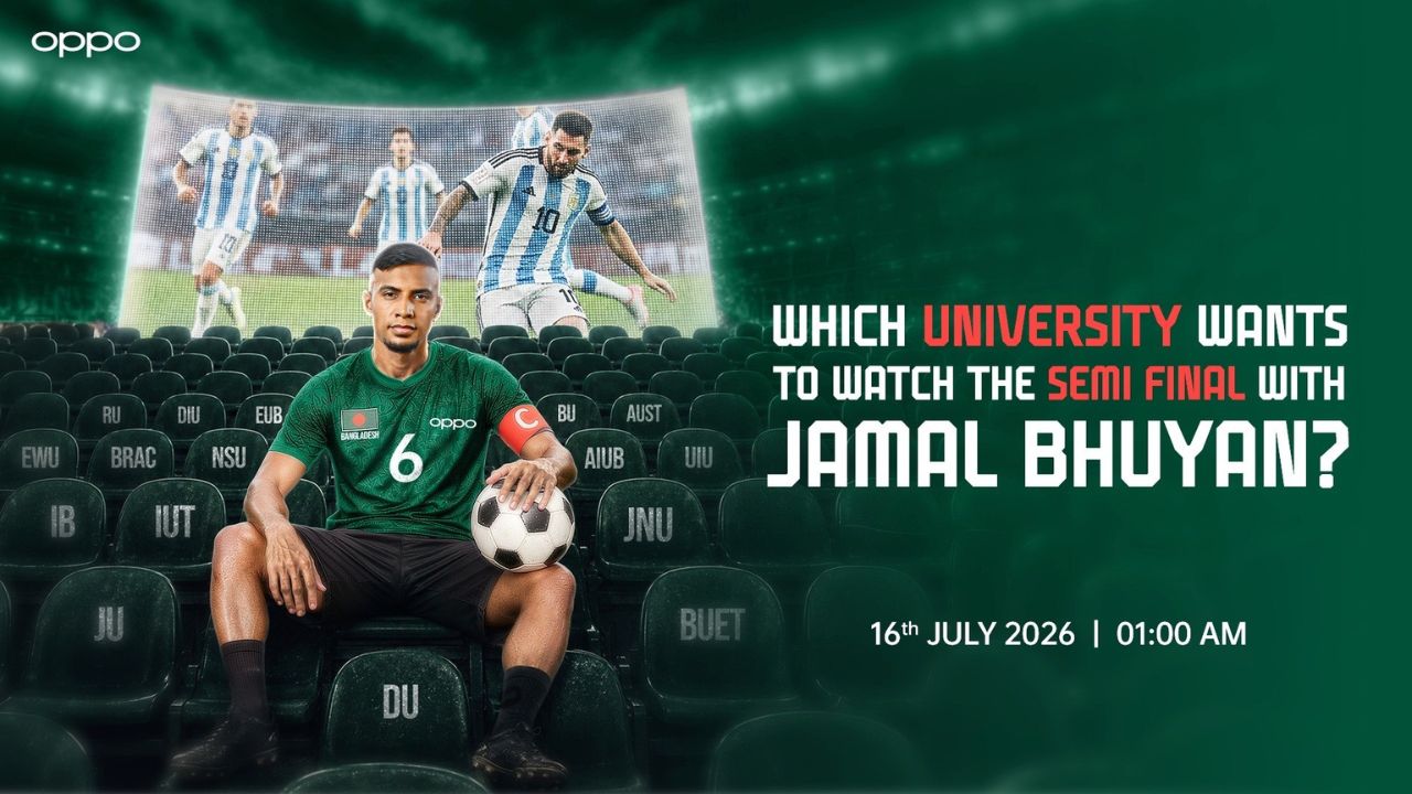 OPPO partners Jamal Bhuyan to celebrate football passion OPPO