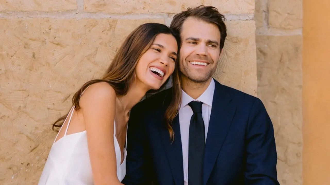 Paul Wesley marries model Natalie Kuckenburg