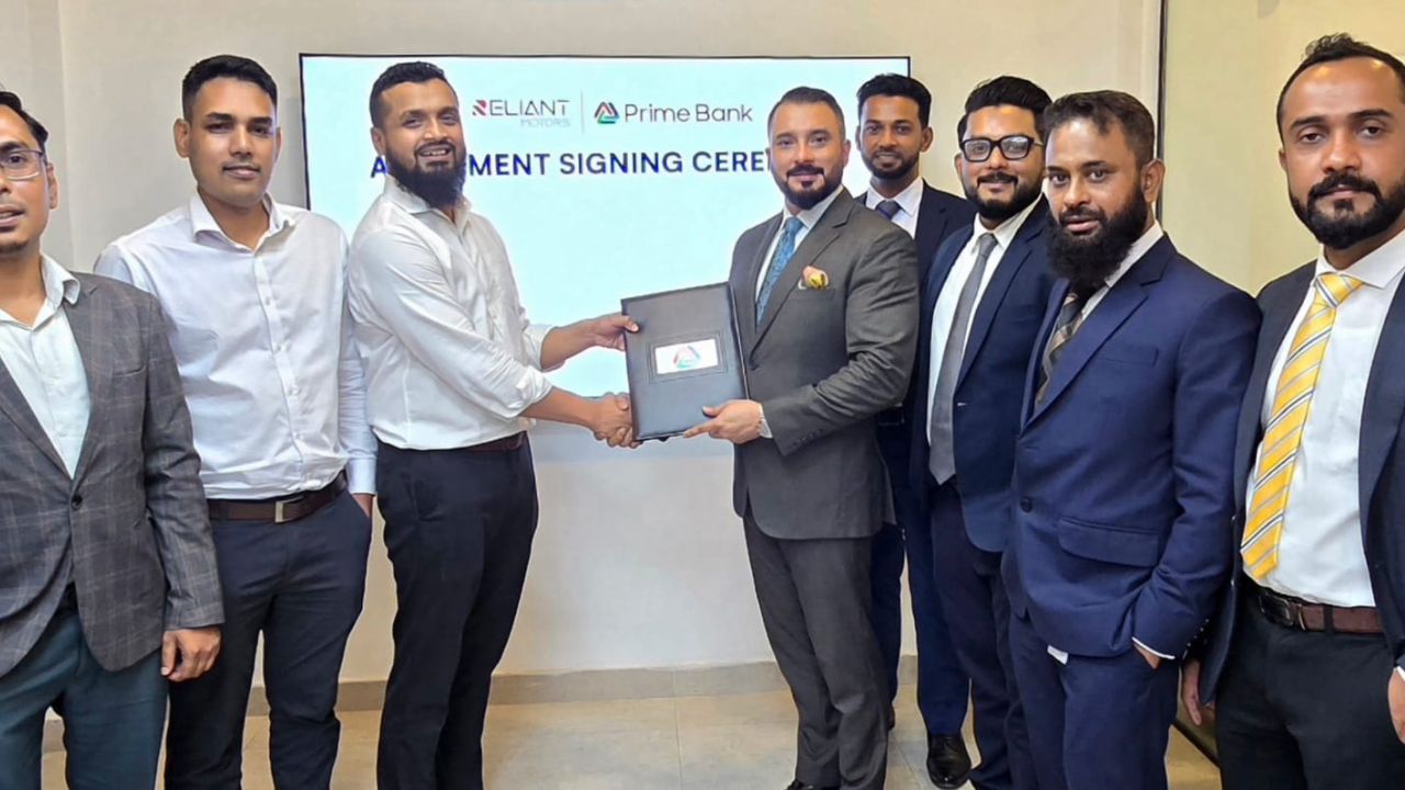 Prime Bank customers get vehicle discounts under Reliant partnership Prime Bank