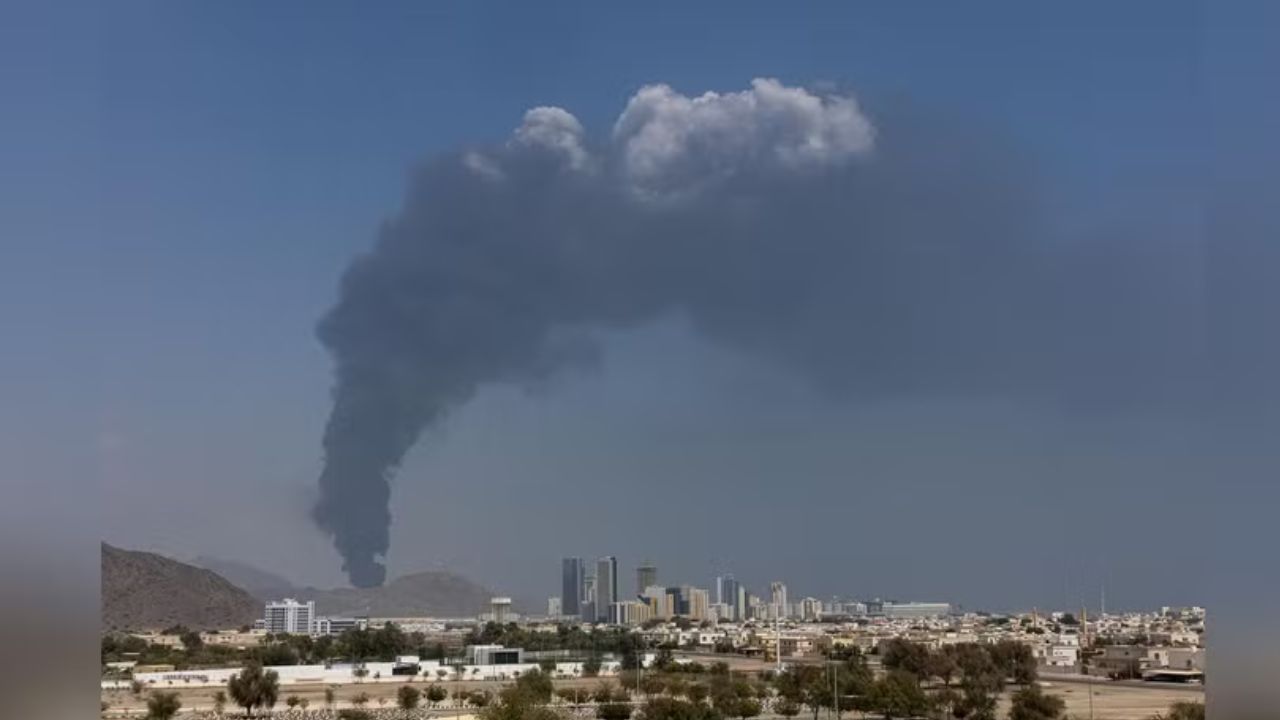 Explosions heard over Doha Qatar explosion