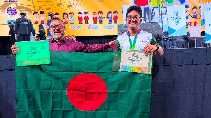 Bangladesh wins nine medals at Singapore Maths Olympiad Singapore Maths Olympiad