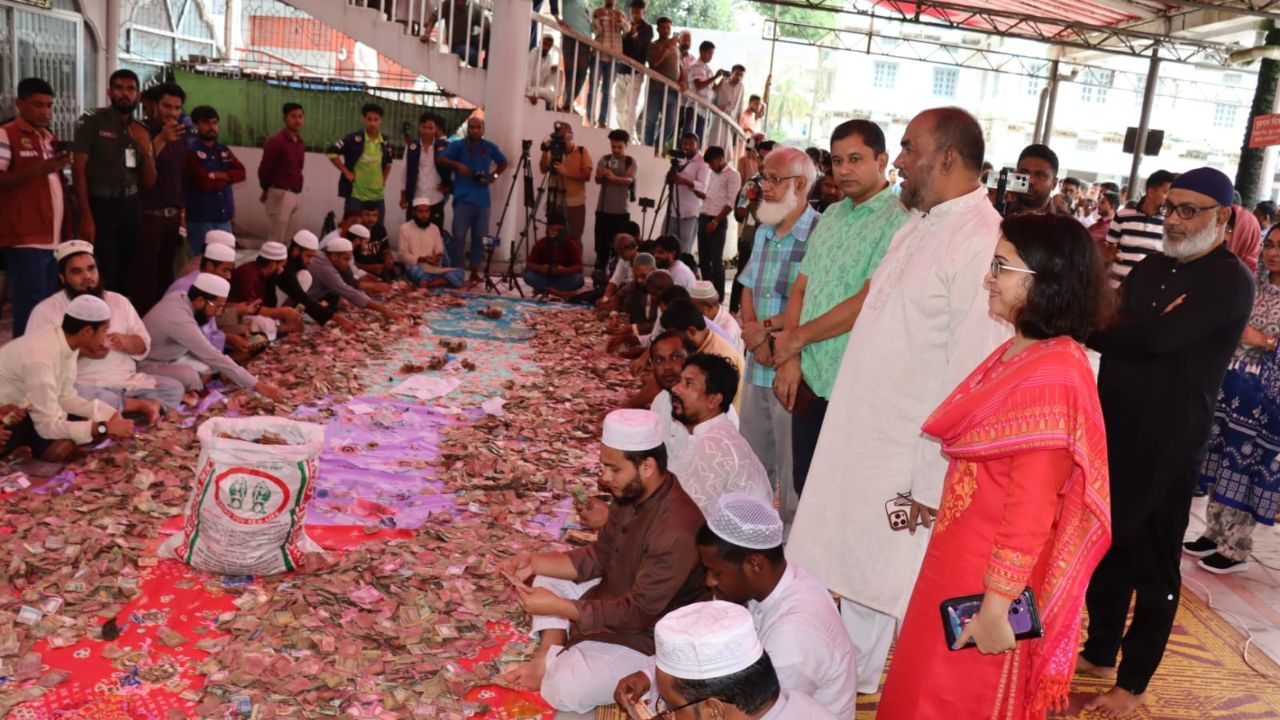 Hazrat Shahjalal Shrine donation boxes yield Tk47.1 lakh Shahjalal Shrine