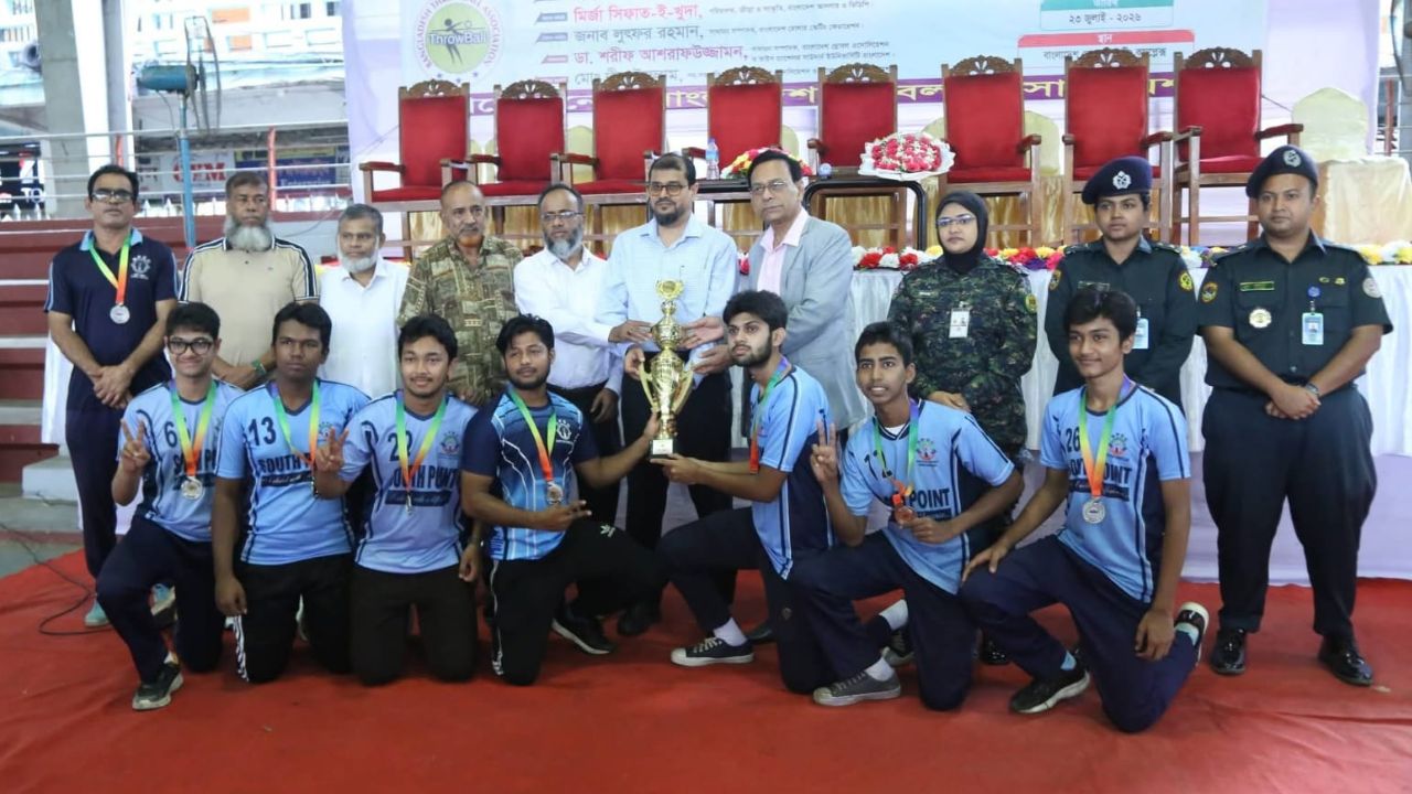 South Point Sports Club clinches 3rd spot at Nat'l Throwball Championship