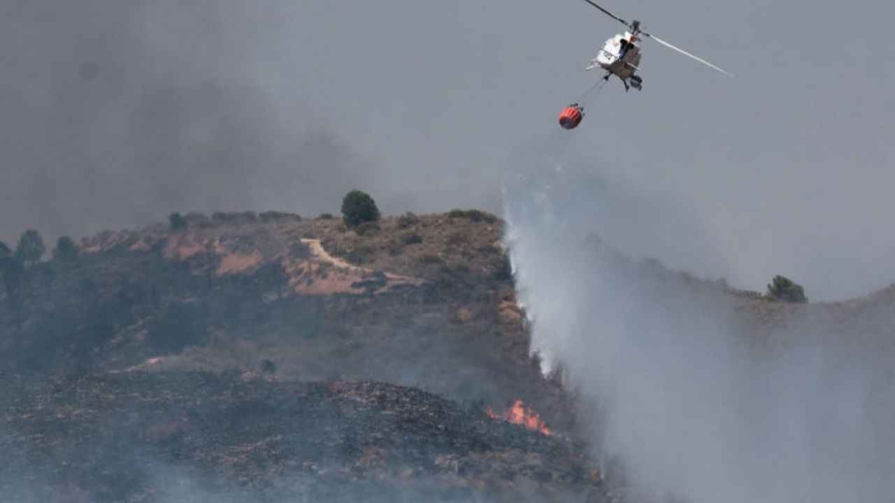 Spain wildfire