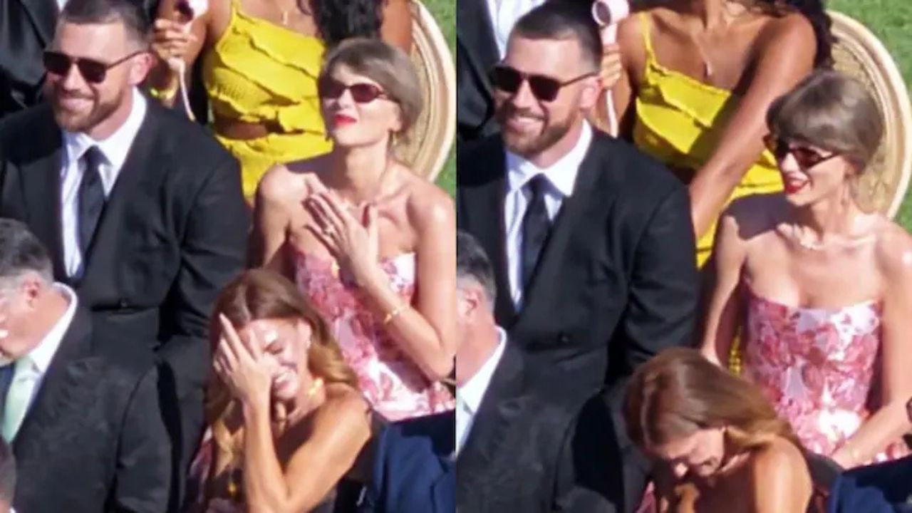 Taylor Swift and Travis Kelce