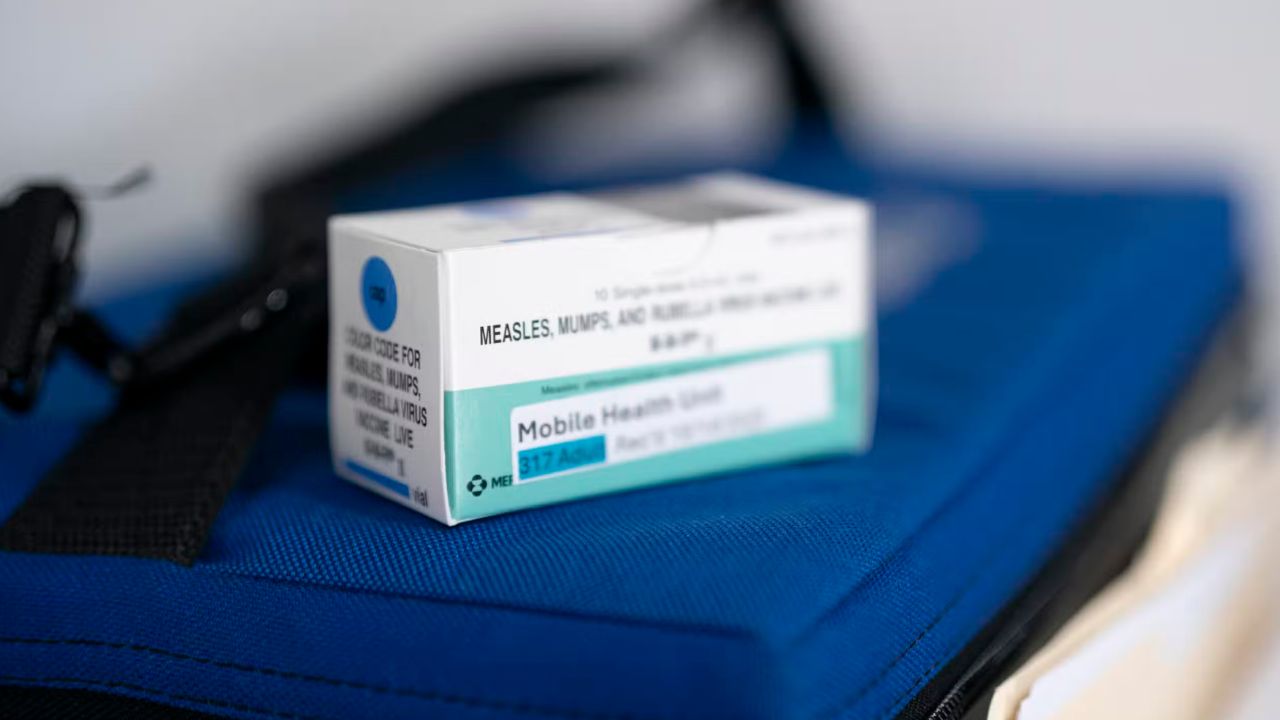 US measles