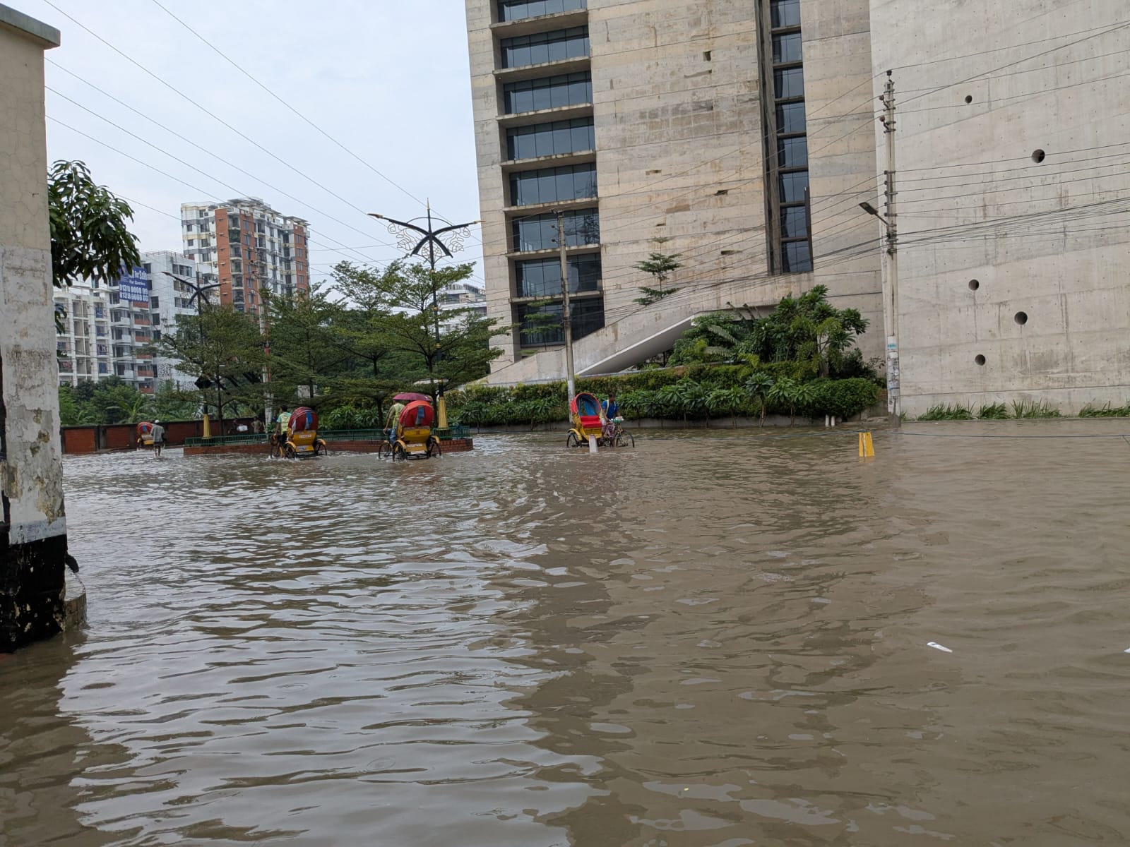 Bashundhara Residential Area drainage failures