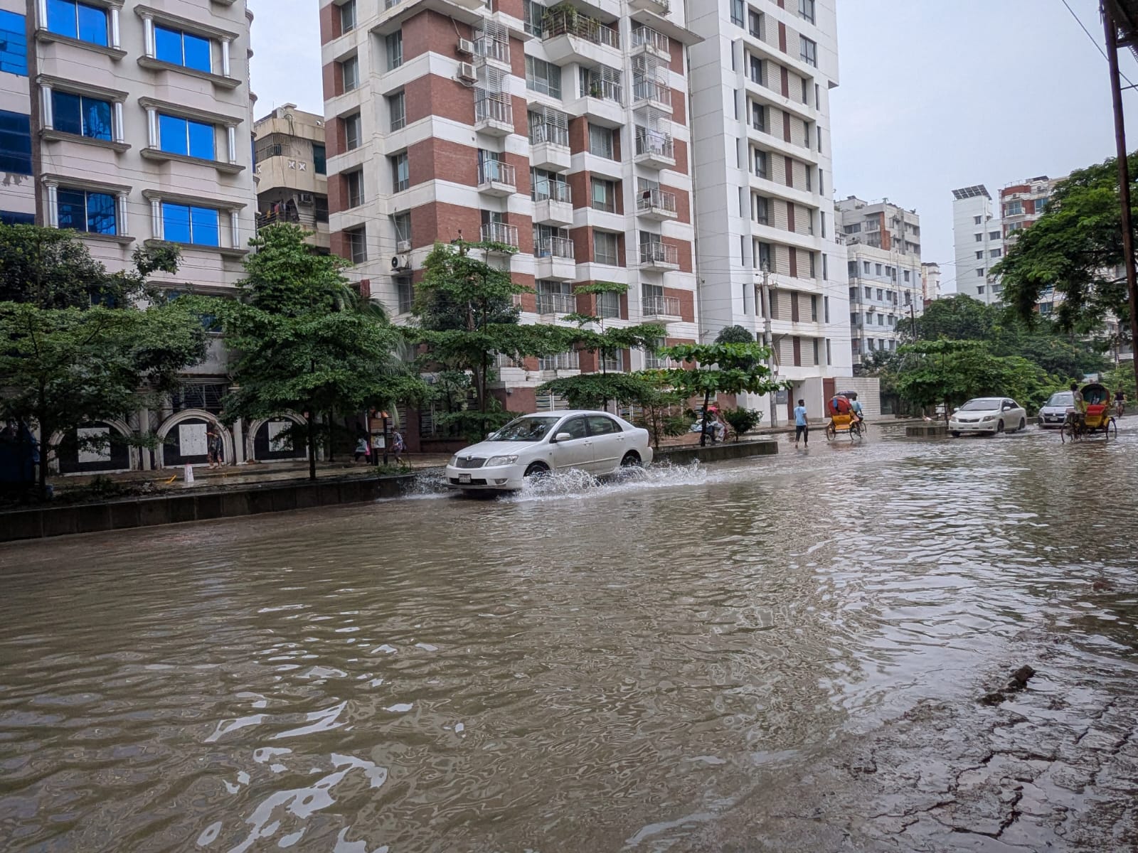 Bashundhara Residential Area drainage failures