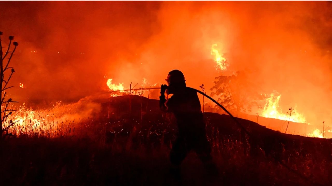 Wildfire Greece