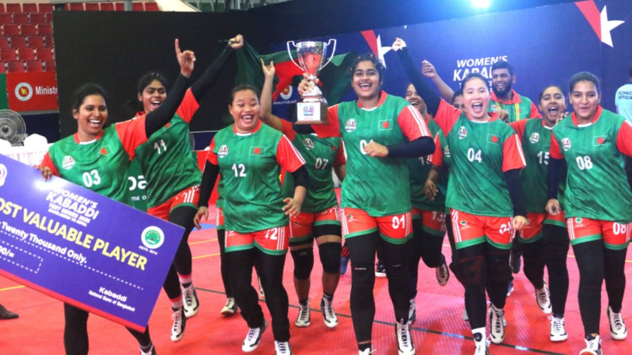 Bangladesh seal Kabaddi series despite final match defeat
