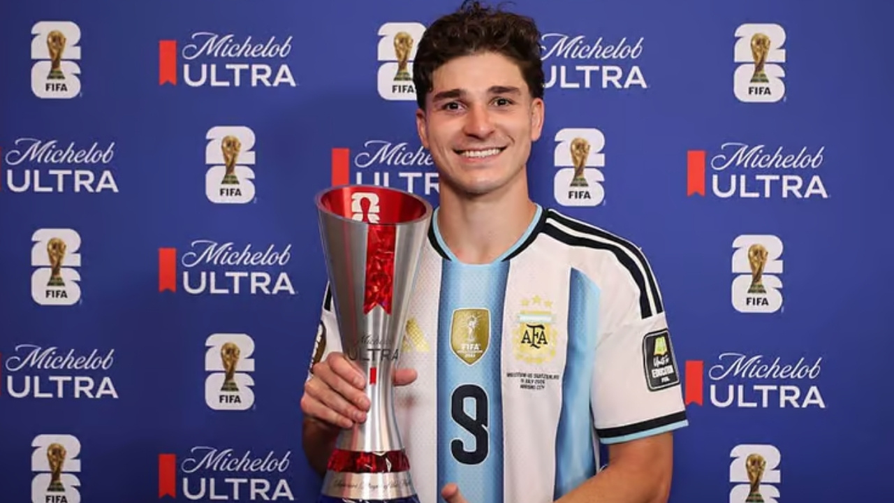 Doing everything for Messi to win again, says Alvarez alvarez argentina