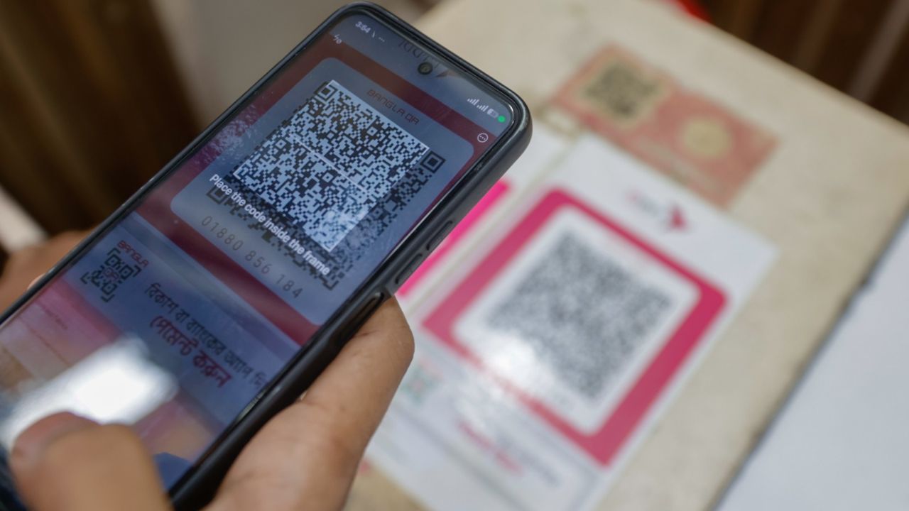 bKash Bangla QR